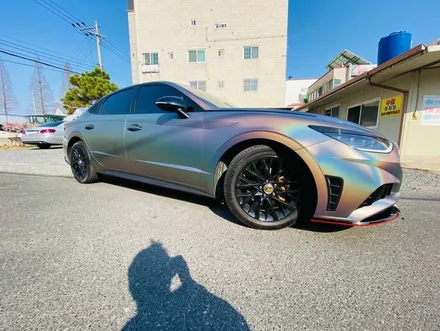 울산랩핑 소나타 홀로그램으로 변신하다 / 울산 남구