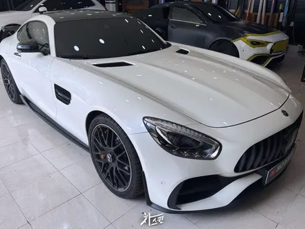 차량랩핑가격부터 마감까지, AMG GT 고광택 PET 시공 / 인천 서구 청라동