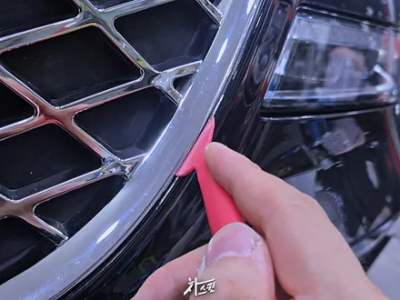 제네시스 차량보호필름이 실제로 도장 지킨 장면 / 인천 서구 청라동