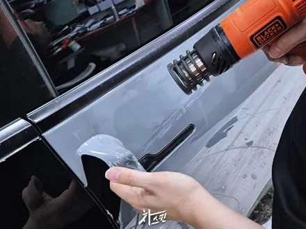 자동차 랩핑 모델Y 재작업 사례, 싼 가격이 남긴 결과 / 인천 서구 청라동