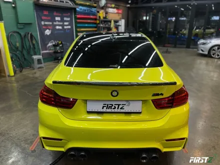 대구전체랩핑 BMW 328i 앰뷸런스 옐로우 전체랩핑 / 대구 수성구