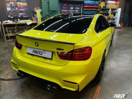 대구전체랩핑 BMW 328i 앰뷸런스 옐로우 전체랩핑 / 대구 수성구