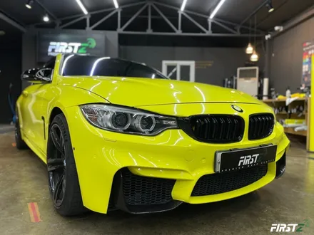대구전체랩핑 BMW 328i 앰뷸런스 옐로우 전체랩핑 / 대구 수성구
