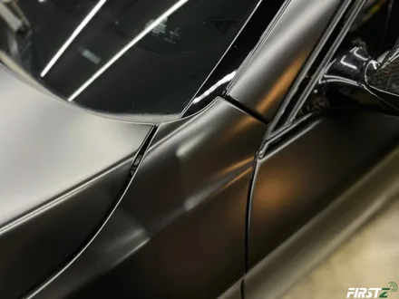 BMW f10 520d 아토믹틸에서 전체 사틴 블랙으로 랩핑 및 블랙 PPF / 대구 수성구