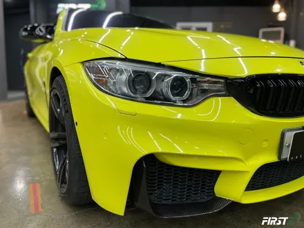 대구전체랩핑 BMW 328i 앰뷸런스 옐로우 전체랩핑 / 대구 수성구