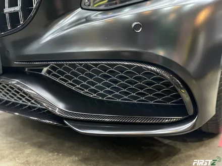 대구 수성구 랩핑 PPF 전문점 벤츠 S63 AMG 컨버터블 전체 사틴 블랙 랩핑 및 전체 크롬 죽이기 블랙 유광 / 대구 수성구
