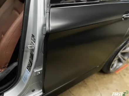 BMW f10 520d 아토믹틸에서 전체 사틴 블랙으로 랩핑 및 블랙 PPF / 대구 수성구