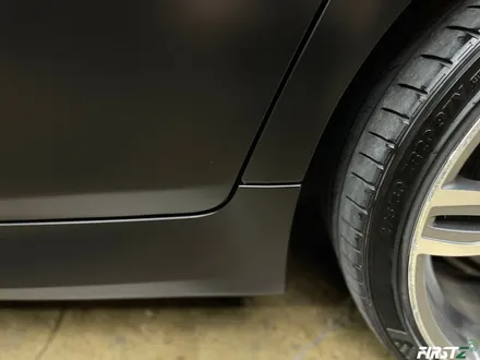 BMW f10 520d 아토믹틸에서 전체 사틴 블랙으로 랩핑 및 블랙 PPF / 대구 수성구