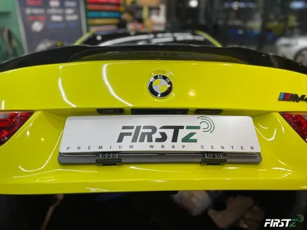 대구전체랩핑 BMW 328i 앰뷸런스 옐로우 전체랩핑 / 대구 수성구