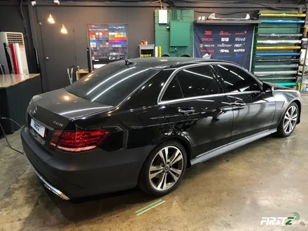 [대구랩핑][수입차전체랩핑] 벤츠 E클래스 E300 4matic E63 풀바디킷 전체랩핑 매트 메탈릭 그레이 시공 후기 / 대구 수성구 중동