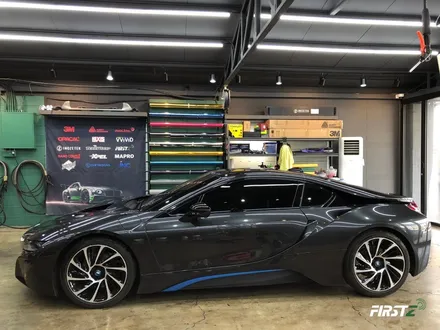 BMW i8 전체 유리막 코팅 가성비 최고 큐브 파이널 CUBE C-PROTECT 시공 후기 / 대구 수성구