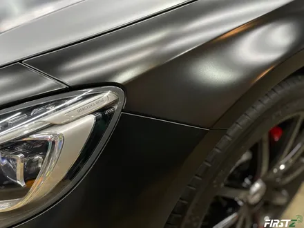 대구 수성구 랩핑 PPF 전문점 벤츠 S63 AMG 컨버터블 전체 사틴 블랙 랩핑 및 전체 크롬 죽이기 블랙 유광 / 대구 수성구