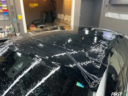 BMW f10 520d 아토믹틸에서 전체 사틴 블랙으로 랩핑 및 블랙 PPF / 대구 수성구