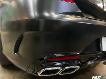대구 수성구 랩핑 PPF 전문점 벤츠 S63 AMG 컨버터블 전체 사틴 블랙 랩핑 및 전체 크롬 죽이기 블랙 유광 / 대구 수성구