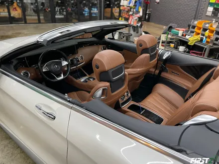 대구 수성구 랩핑 PPF 전문점 벤츠 S63 AMG 컨버터블 전체 사틴 블랙 랩핑 및 전체 크롬 죽이기 블랙 유광 / 대구 수성구