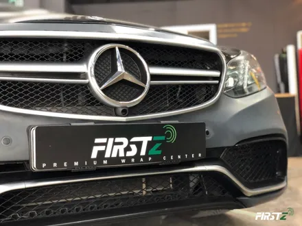 [대구랩핑][수입차전체랩핑] 벤츠 E클래스 E300 4matic E63 풀바디킷 전체랩핑 매트 메탈릭 그레이 시공 후기 / 대구 수성구 중동