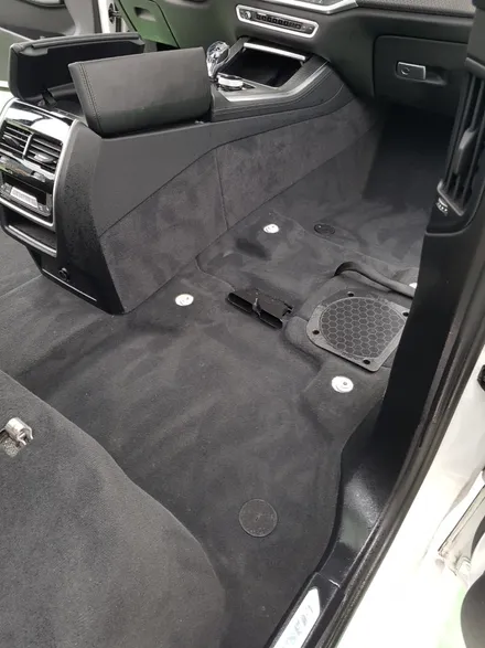 침수차 썬루프 창문 열림으로 빗물 유입 바닥 매트 탈거 bmw x5 / 성남, 분당, 판교