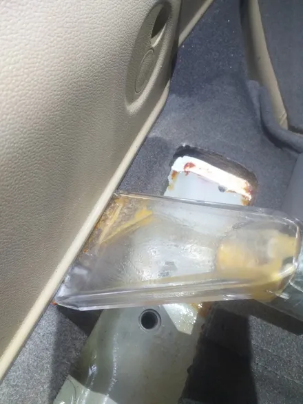 자동차 음식물 고추장 제거 실내크리닝 카니발 시트레일 탈거 세차 / 성남, 분당, 판교