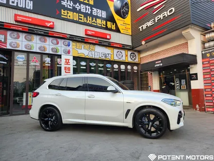 BMW X5 휠 도색 비용 합리적 유광블랙 21인치 장착 / 인천 서구,부평,부천