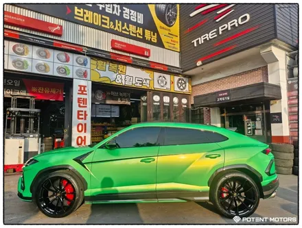 인천휠복원 람보르기니 휠 커스텀 우루스 순정 23인치 / 인천 서구 가좌동