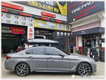인천휠복원 BMW 5시리즈 순정 19인치 장착 후기 / 인천 서구 가좌동