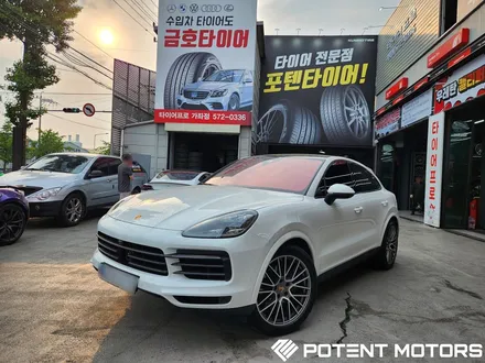 포르쉐 카이엔 휠도색 순정21인치 건메탈폴리쉬 장착 / 인천 서구,부평,부천