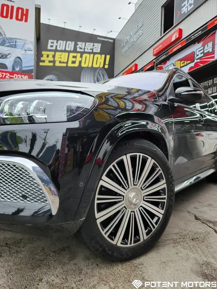 인천휠수리 벤츠 마이바흐 GLS600 작업 후기 / 인천 서구,부평,부천