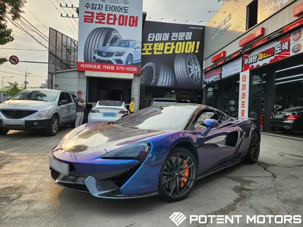 맥라렌휠 복원 도색 순정20인치 반무광메탈그레이 장착 / 인천 서구,부평,부천