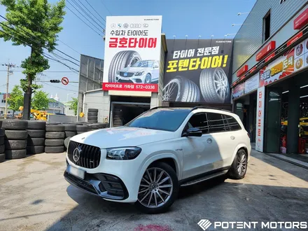 벤츠 GLS 580 벤츠 타이어 교체 콘티넨탈 프리미엄 Contact6 장착 / 인천 서구,부평,부천