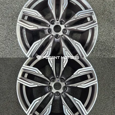 인천휠수리 BMW M760Li 순정 20인치 휠 수리복원 / 인천 서구,부평,부천