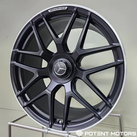 벤츠휠도색 GT43 AMG 순정21인치 휠 도색 복원 장착 / 인천 서구,부평,부천