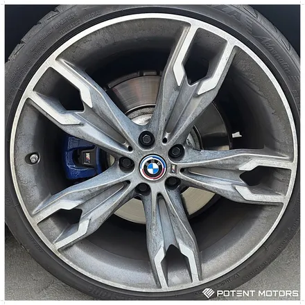 시흥휠복원 BMW 5시리즈 무광 휠복원 후기 / 인천 서구 가좌동