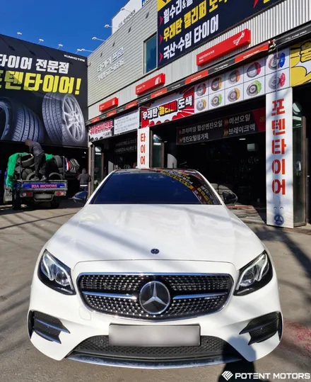 인천 서구 / 레드 우레탄캘리퍼 도색 / 벤츠 / E-클래스