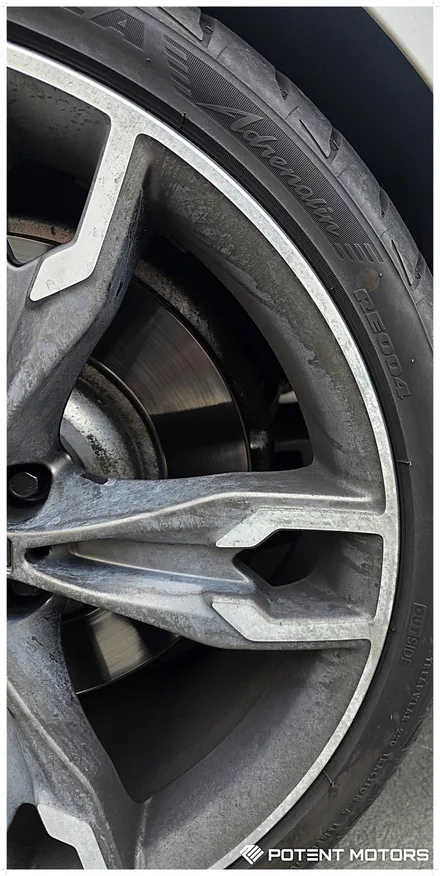 시흥휠복원 BMW 5시리즈 무광 휠복원 후기 / 인천 서구 가좌동