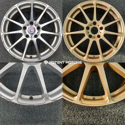 휠수리비용 BMW Z4 HRE휠 반무광브론즈 18인치 휠 장착 / 인천 서구,부평,부천