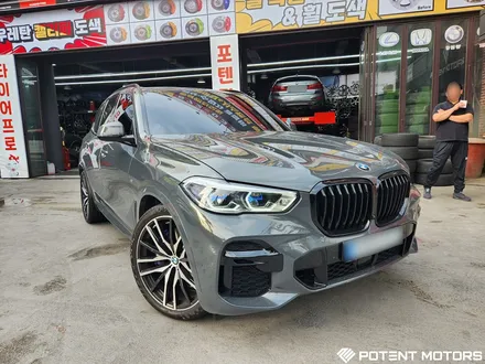 BMW X5 순정 22인치 블랙폴리쉬 휠복원 장착 / 인천 서구,부평,부천
