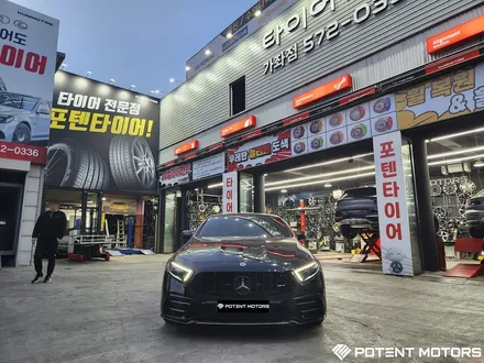 벤츠 CLS 53 AMG 에디션 20인치 반무광 림 폴리쉬 휠 도색 복원 장착 / 인천 서구,부평,부천