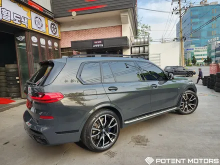 BMW X7 자동차 휠 복원 비용 22인치 블랙폴리쉬 휠 장착 / 인천 서구,부평,부천