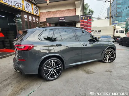 BMW X5 순정 22인치 블랙폴리쉬 휠복원 장착 / 인천 서구,부평,부천