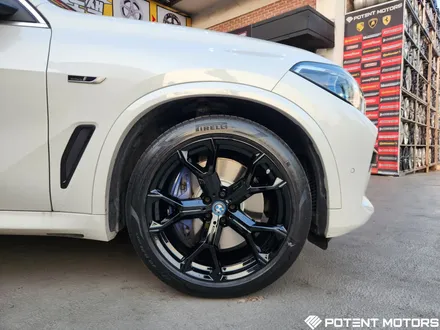 BMW X5 휠 도색 비용 합리적 유광블랙 21인치 장착 / 인천 서구,부평,부천