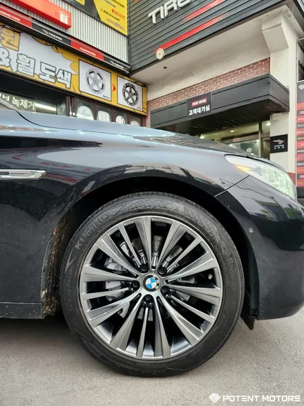 BMW 휠도색 5GT 하이퍼블랙 작업 / BMW / 5시리즈 GT (F07) / 인천,부평,부천