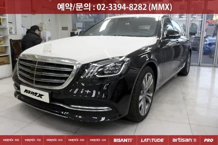 벤츠 S400 썬팅 작업일지 그리고 루마썬팅 가격표 / 성동구 용답동