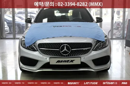 벤츠 C43 AMG 버텍스700 썬팅 시공 / 성동구 용답동