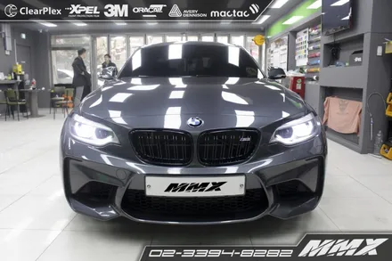 BMW M2 자동차 유리보호 필름으로 방탄유리 버금가는 효과 / 성동구 용답동
