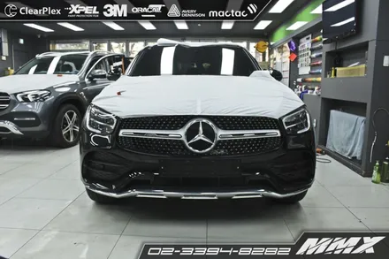 GLC300d 브이쿨K 전면 28% 측후면 14% 반사필름 썬팅 / 성동구 용답동