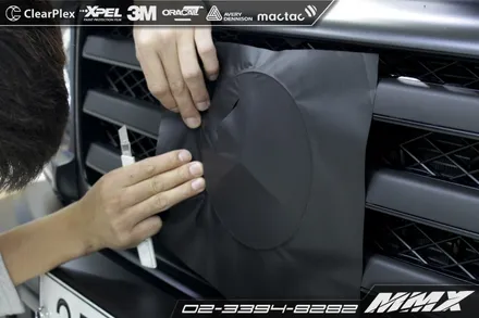 벤츠 G500 4x4² 무광블랙 부분랩핑 / 성동구 용답동
