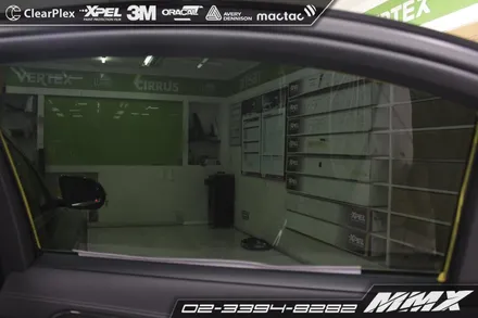 벤츠 S450 뒷자리 중심의 열차단 썬팅 버텍스, 라티튜드 / 성동구 용답동