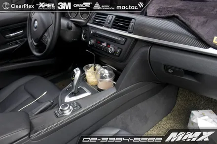 BMW 320d 부품손상없는 실내랩핑 / 성동구 용답동