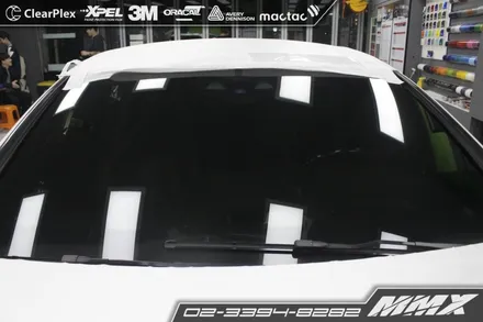 AMG GT 43 버텍스900 썬팅과 썬팅필름에 따른 하이패스 선택 요령! / 성동구 용답동
