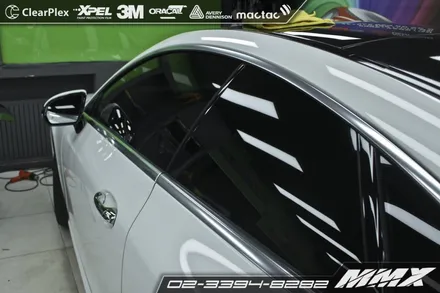 벤츠 E220d 전체랩핑 에이버리슈프림 사틴블랙! / 성동구 용답동